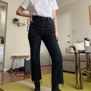 Agolde pinch waist high rise kick